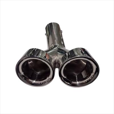 Ponteira Dupla Escapamento Cromada Equinox Original GM 18 a 24 