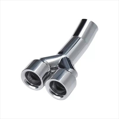 Ponteira Dupla Cromada Escapamento S10 Original GM