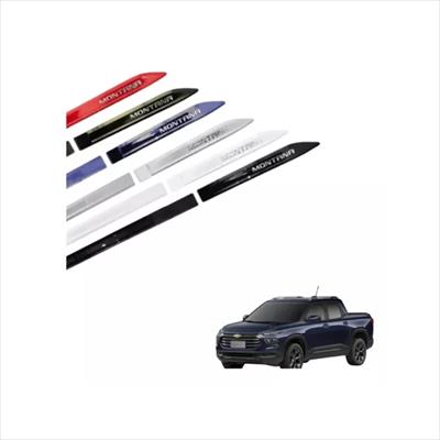 FRISO DE PORTA NOME DO VEICULO CROMADO