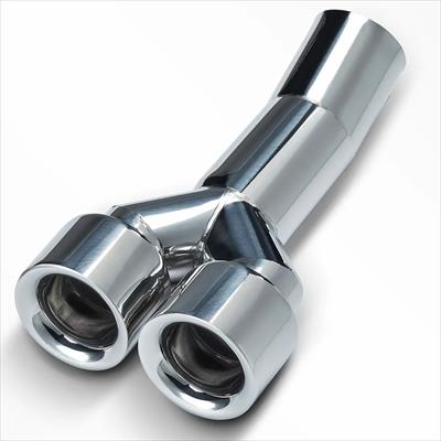 Ponteira Dupla Cromada de Escapameto Nova Tracker 1.2t Original GM